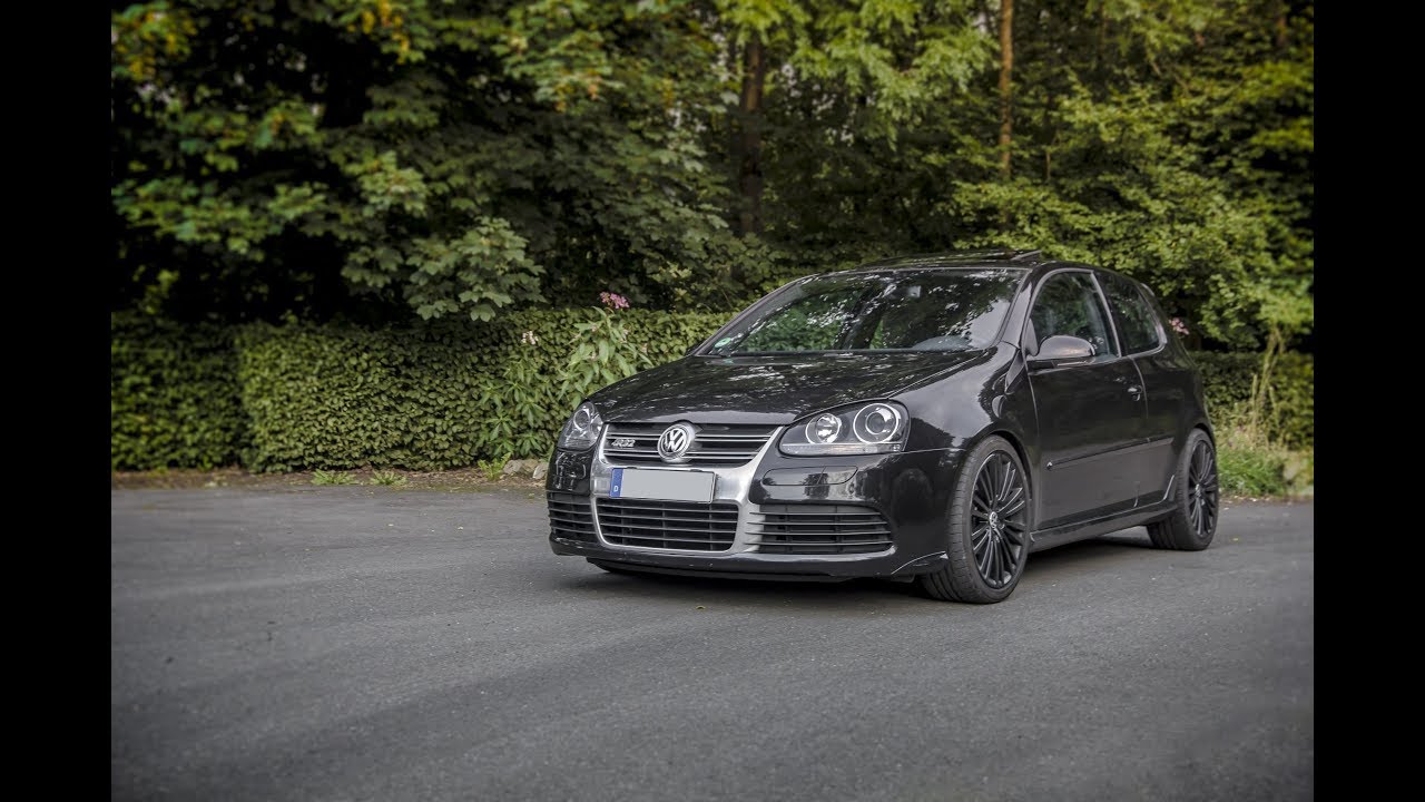 Loudest Golf 5 R32 with Straight Pipes