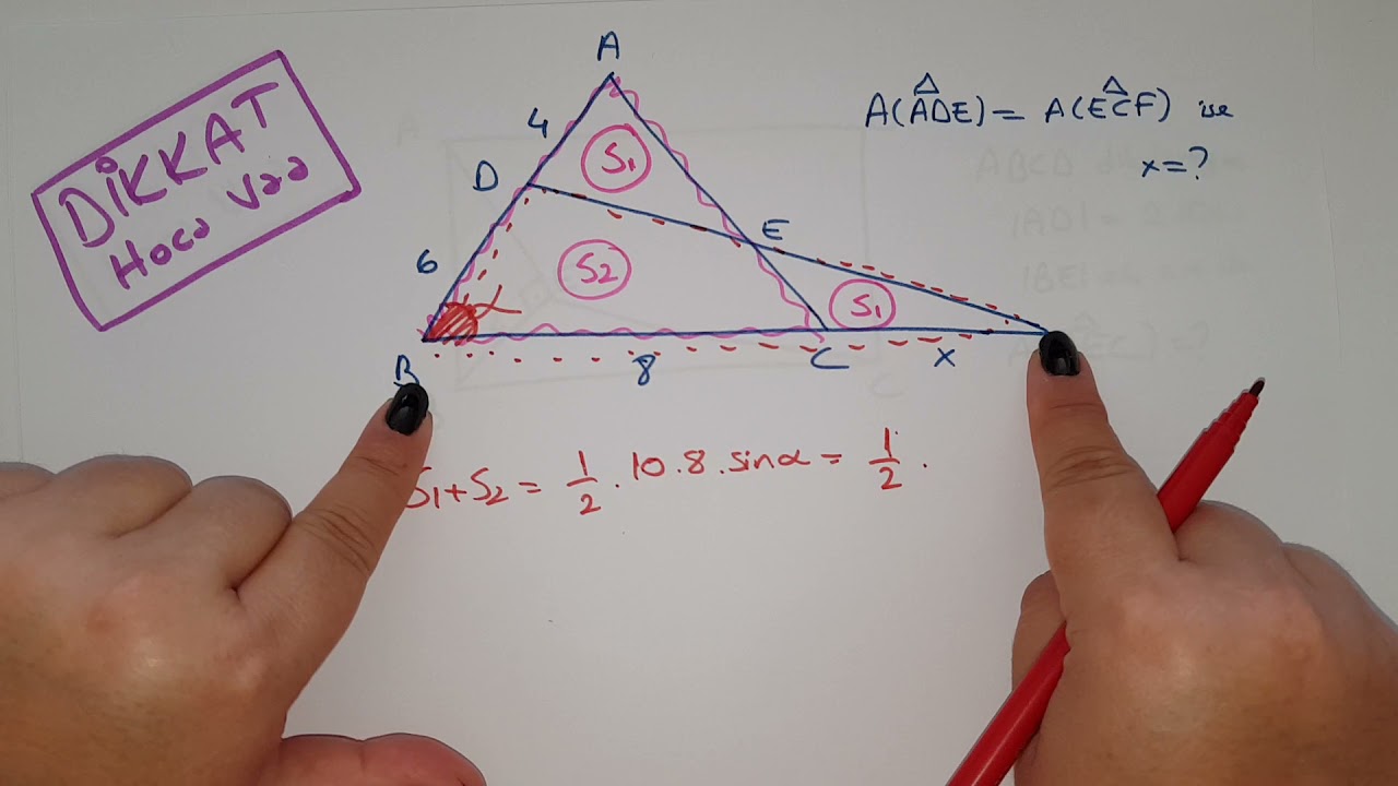Sinüs Alan Formülü / Trigonometri #15