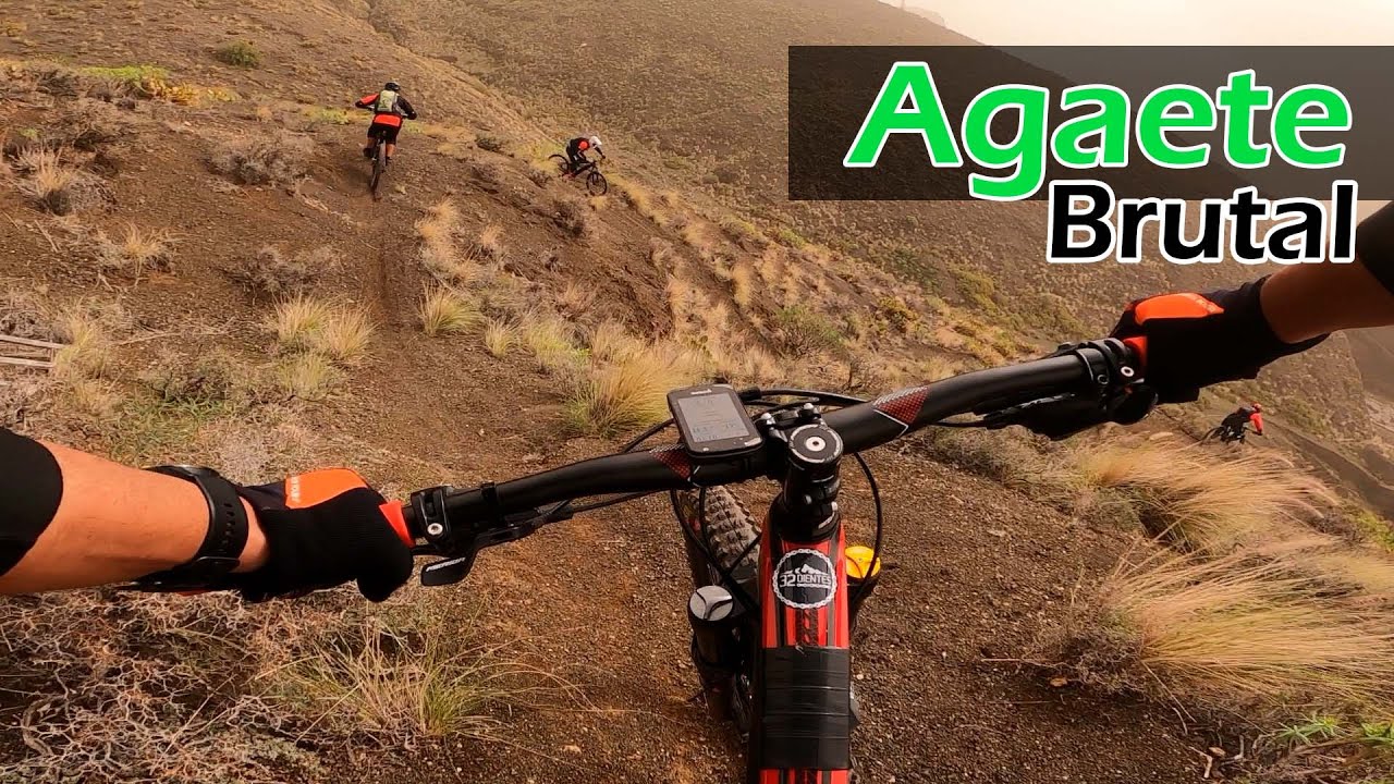 Impresionante ruta de enduro MTB en Agaete