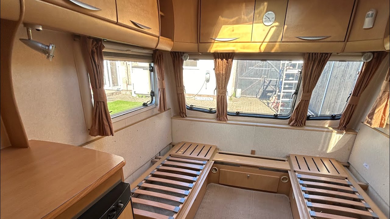 Repairing a DAMP CARAVAN 