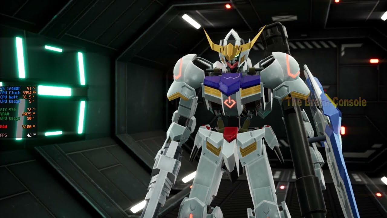 Gundam Breaker 4 on Intel Core i5 12400f, GTX 970, 16 GB RAM - Best/Ultra Settings