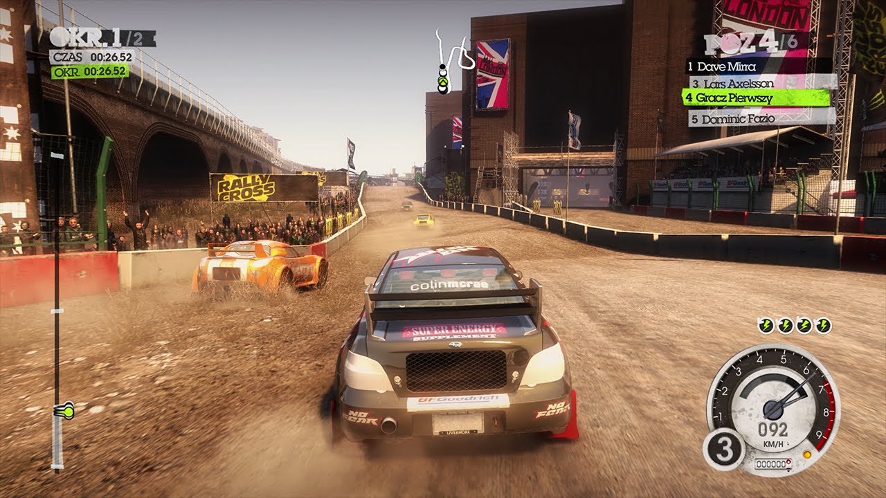Colin McRae: DiRT 2 (PL) - Gameplay | Bez Komentarza