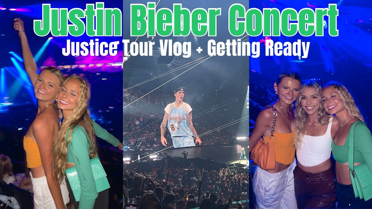Justin Bieber Justice Tour 2022 Concert Vlog + GRWM | Jacksonville, FL | Grace Taylor