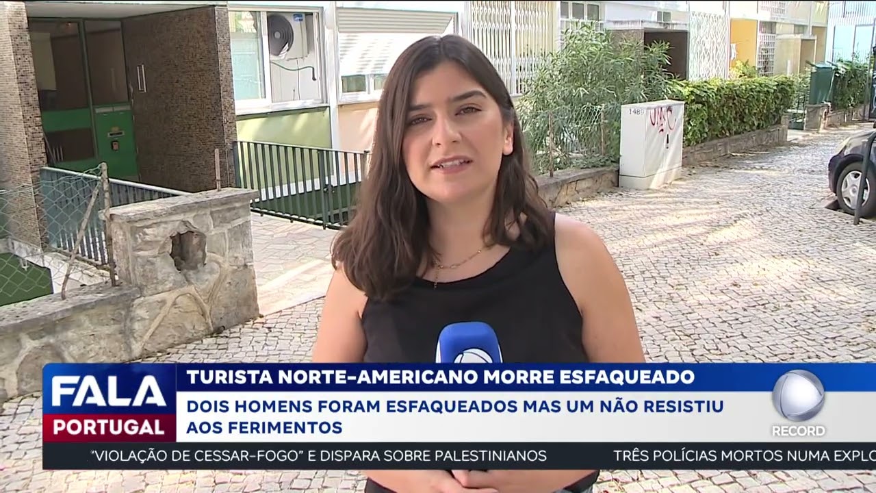 Turista norte-americano morre esfaqueado
