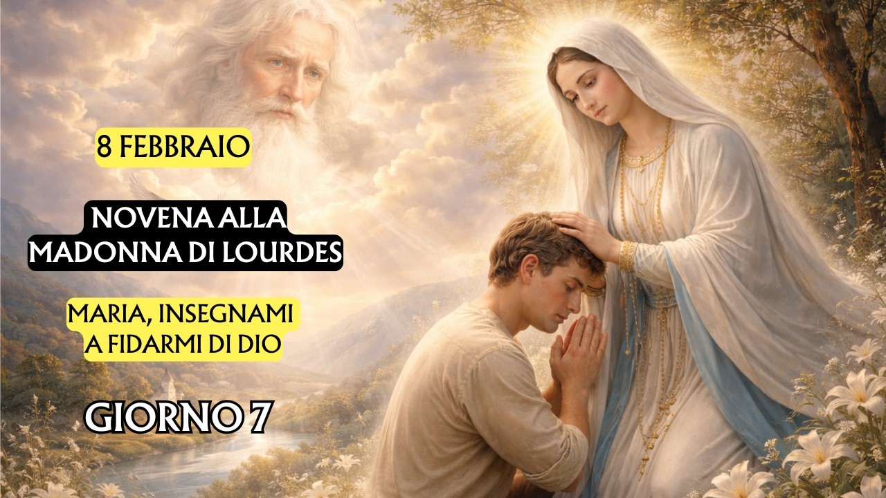 NOVENA ALLA MADONNA DI LOURDES | GIORNO 7 | Maria, insegnami a fidarmi di Dio
