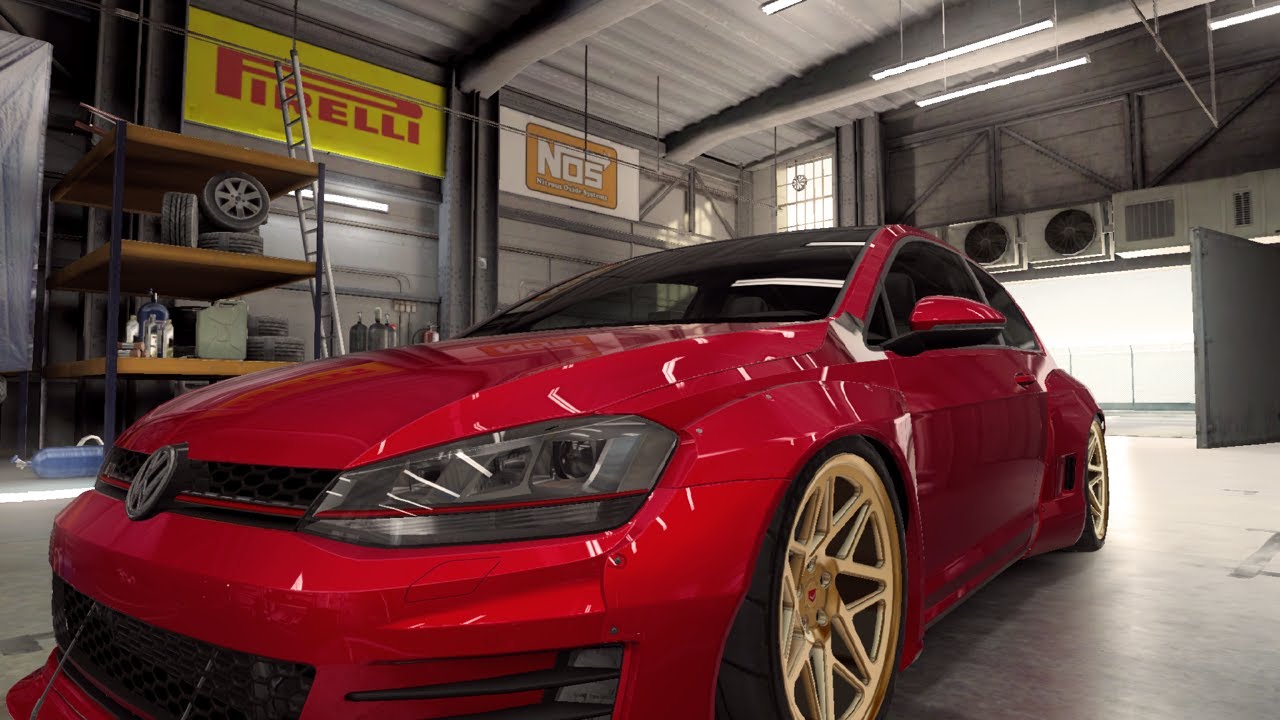 【CSR2】Golf GTI Rocket Bunny, shift & tune for 8.89x (2 tunes)