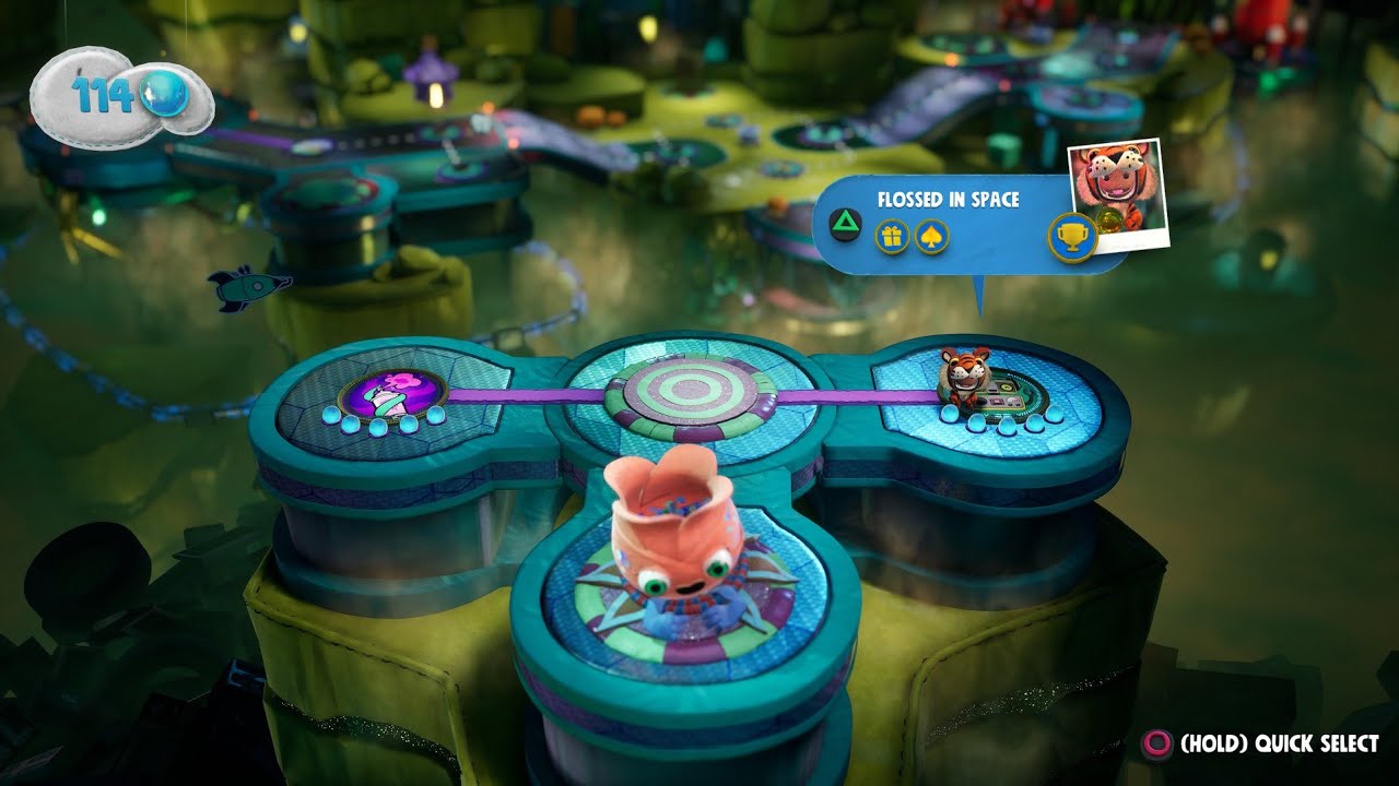 Sackboy - A Big Adventure - The Interstellar Junction - Flossed in Space  #sackboy #ps5 