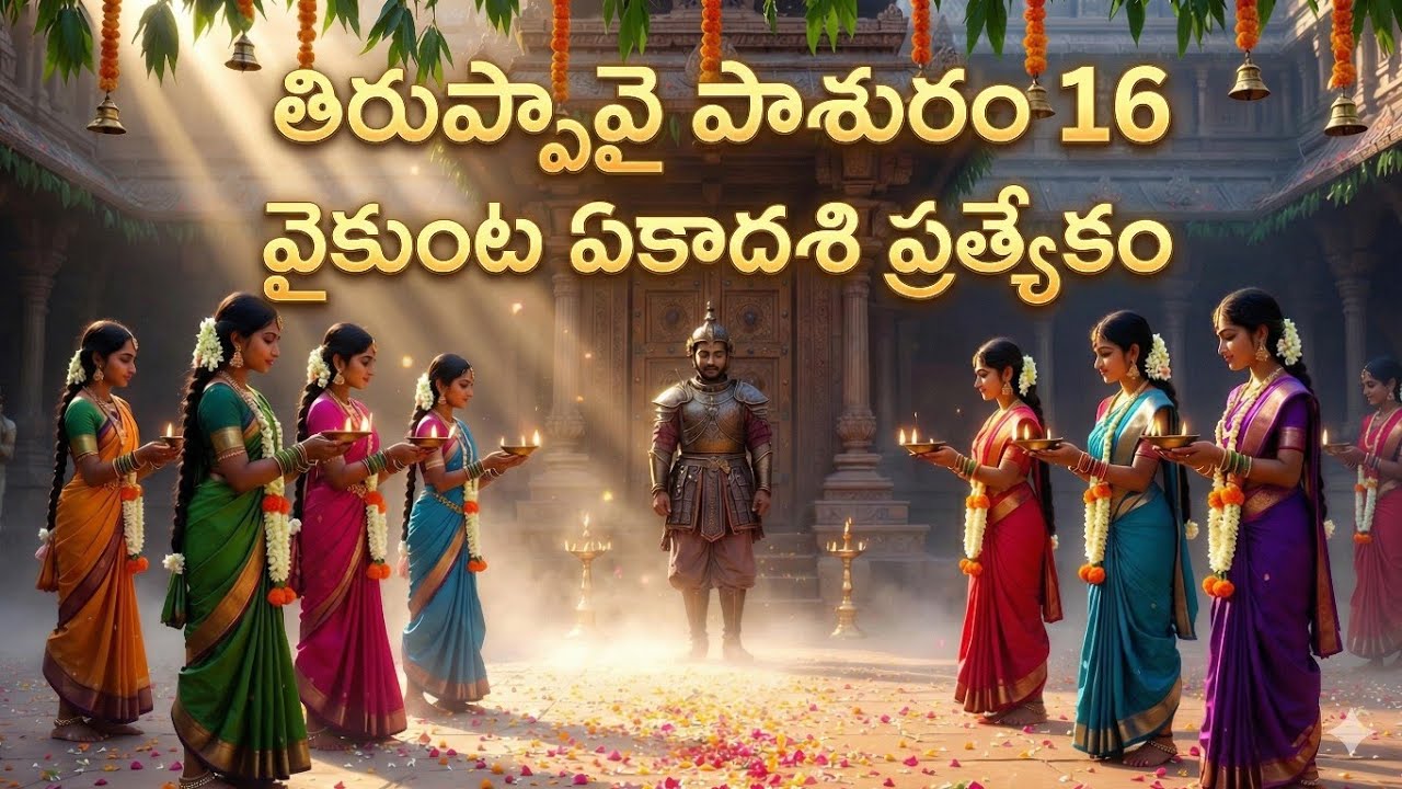 Thiruppavai Pasuram 16 | Nayaganai Nindra | Full Meaning & Devotional Visuals | Tiruppavai 30 Days