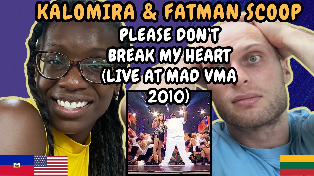 REACTION TO Kalomira & Fatman Scoop - Please Don't Break My Heart (Mad VMA 2010) FIRST TIME WATCHING