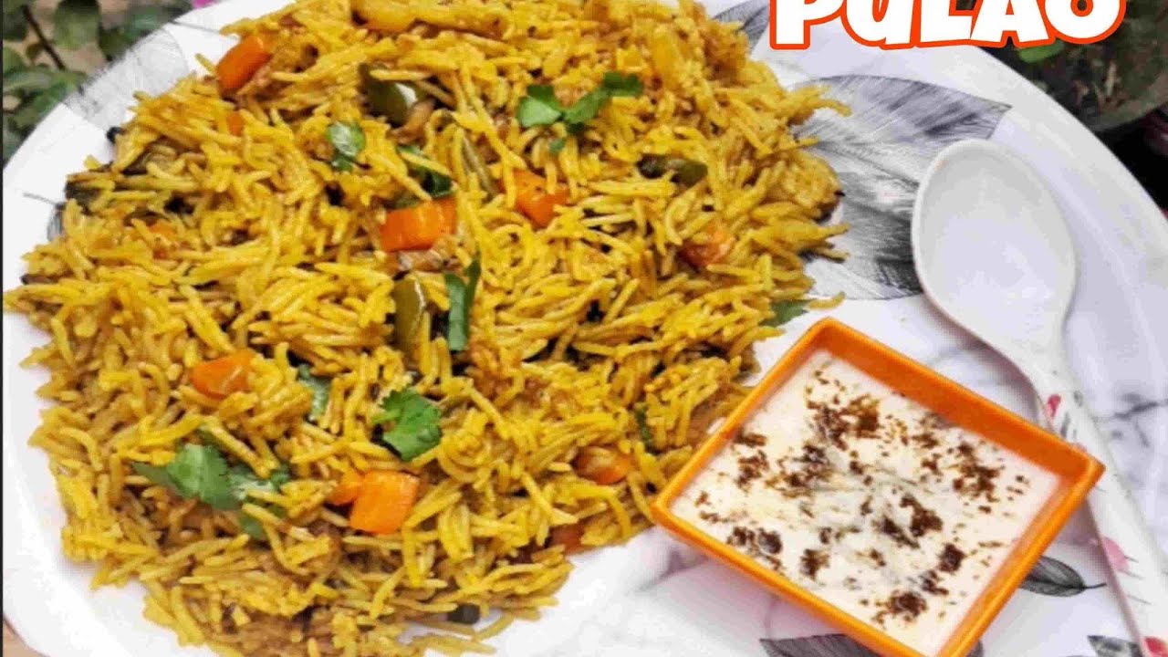कुकर में 10 मिनट में बनाए ऐसे मसाला पुलाव खाने वाले हाथ न रोक पाए |Veg Masala Pulao Recipe...