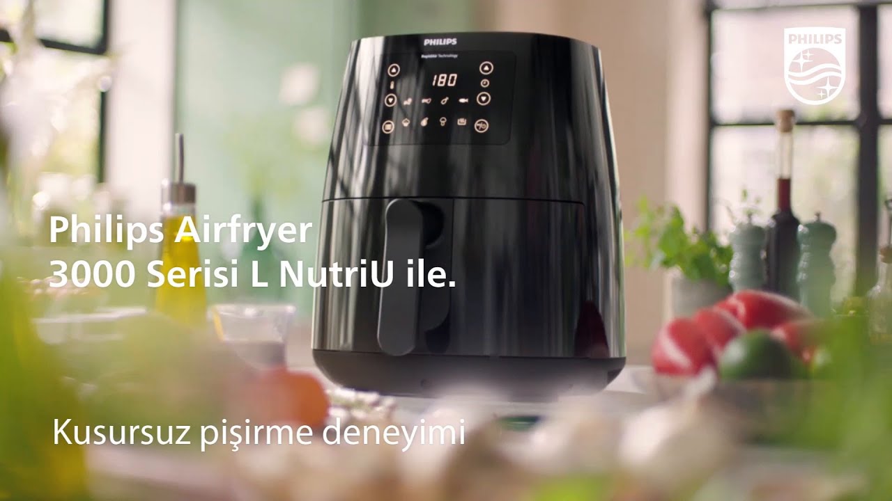 Philips Airfryer 3000 Serisi L - NutriU ile Kusursuz Pişirme Deneyimi