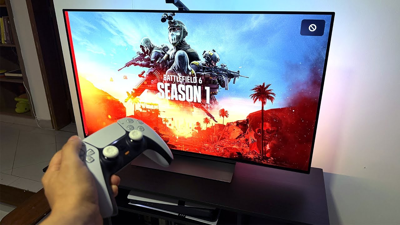 LG OLED C4 + BATTLEFIELD 6 Redsec PS5 Pro Gameplay 4K 120hz HDR | Govee Tv Backlight 3
