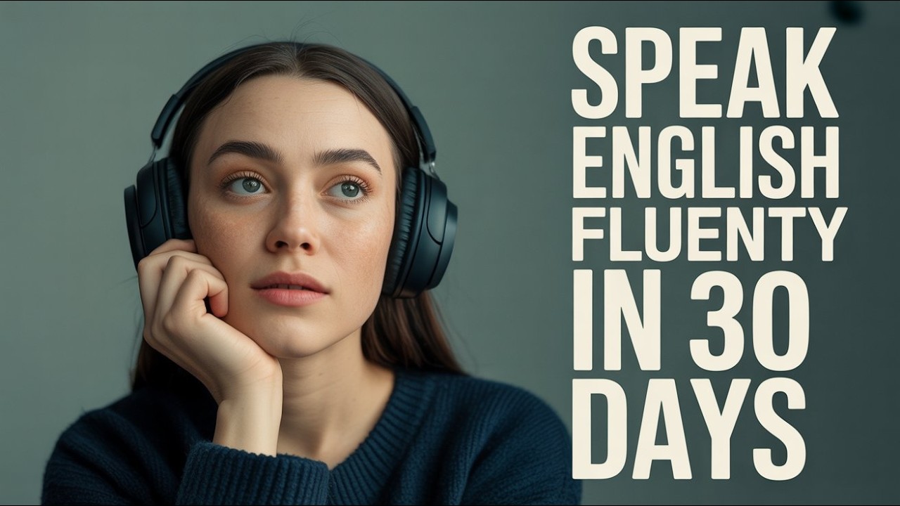 30 Days to Fluent English | Daily Listening and Speaking Practice Podcast