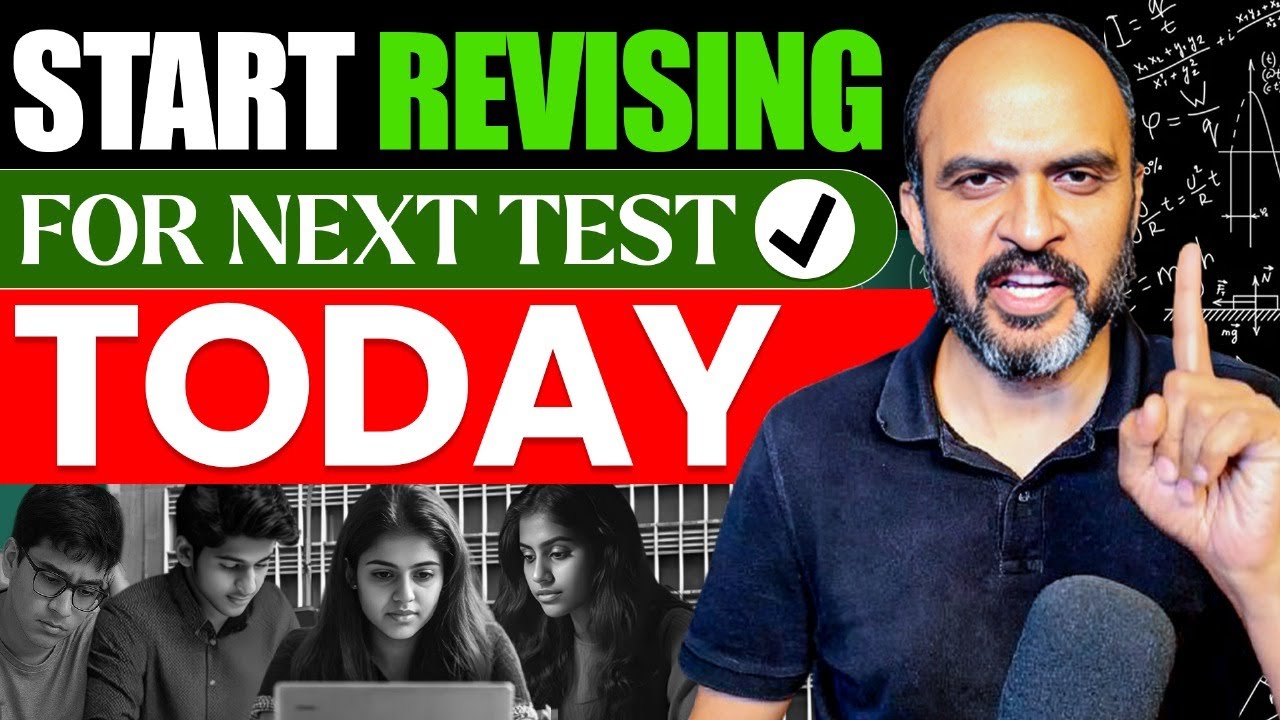BEFORE Every Test till NEET Exam: How & What to REVISE? Diwali Video #2 - 200 Day Plan