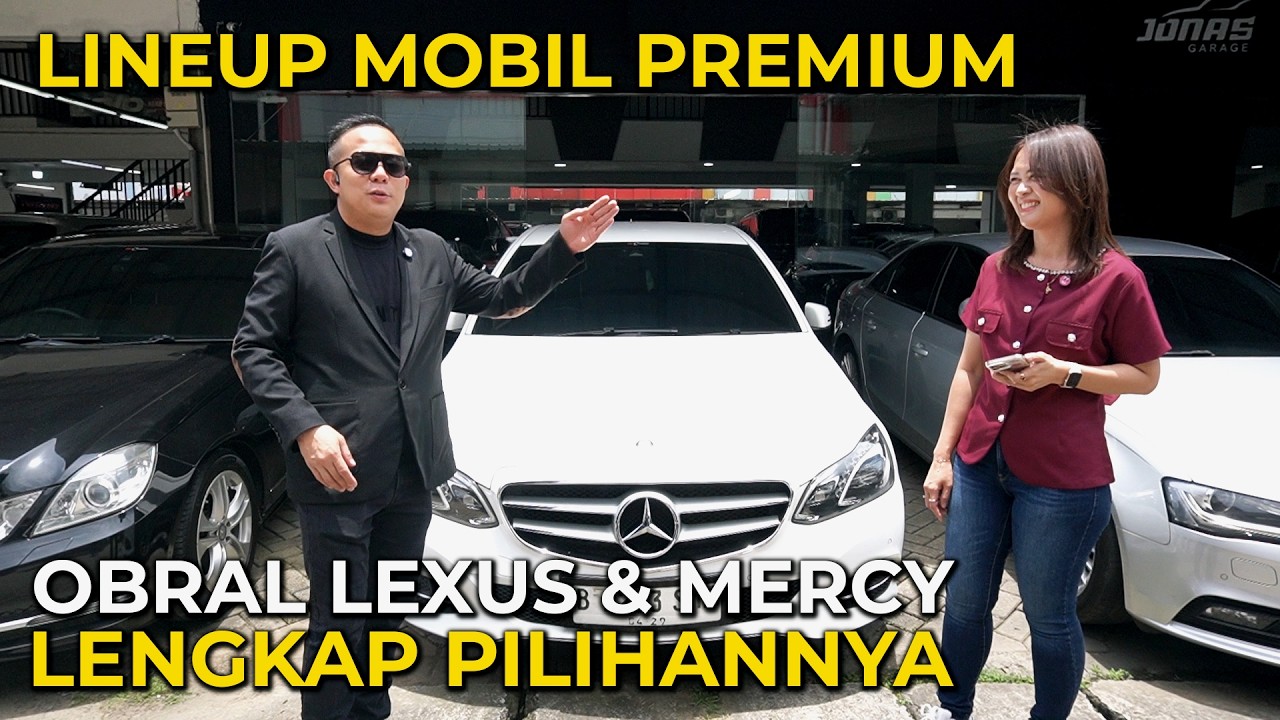 SHOWROOM SULTAN: TERNAK LEXUS & MERCY‼️KOLEKSI MOBIL PREMIUM KUALITAS TERJAMIN DI JONAS GARAGE