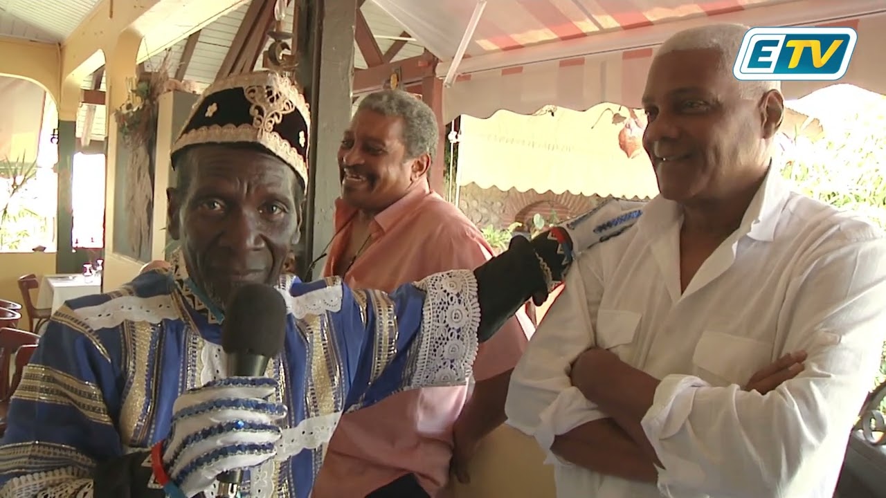 Ibo SIMON rend visite a ses amis, échange d'ultra proximité avec les Guadeloupéen