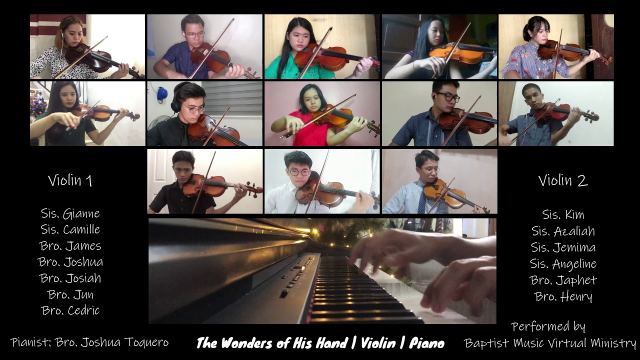 The Wonders of His Hands | Baptist Music Virtual | Instrument