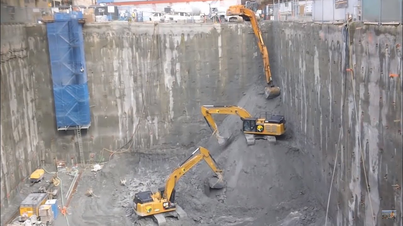 One Burrard Place - One of the deepest excavations (105ft) in Vancouver history