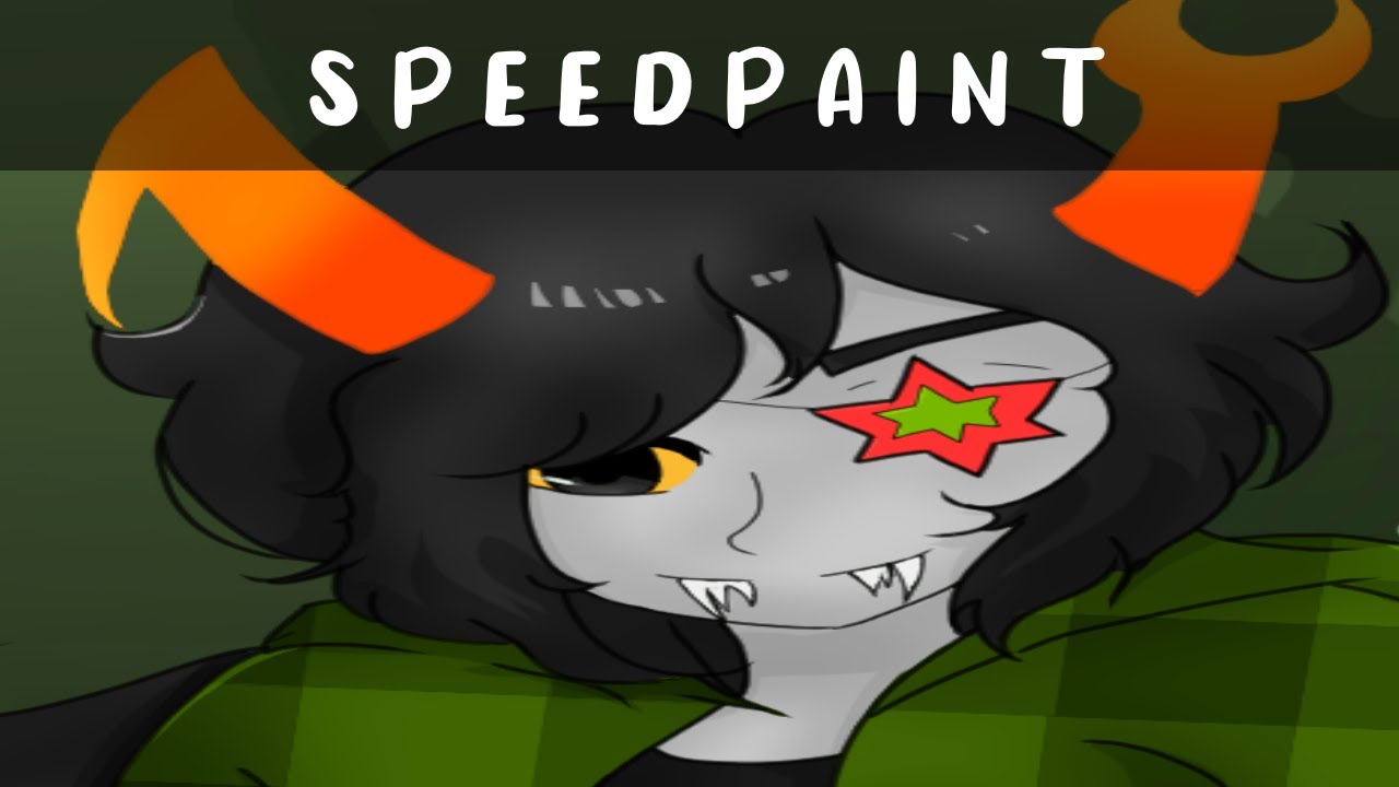 [Homestuck Speedpaint] The Scorpion (Bloodswap AU)