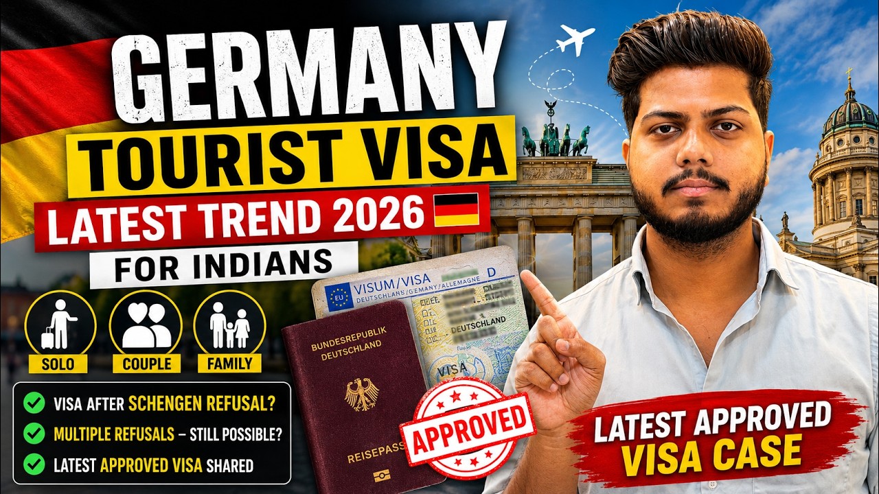 🇩🇪 Germany Tourist Visa 2026 | Latest Trend for Indians | VISA After Schengen Refusal?