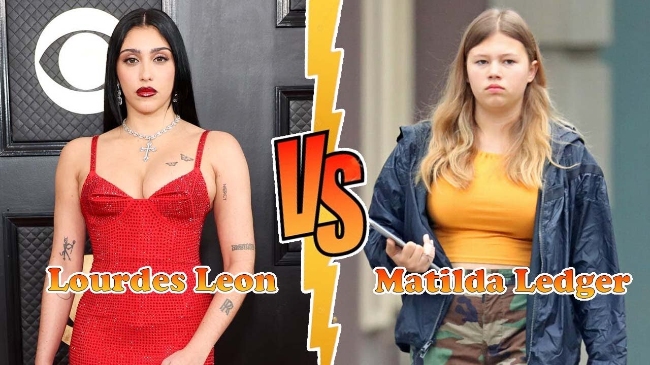 Matilda Ledger (Heath Ledger's Daughter) Vs Lourdes Leon (Madonna's Daughter) Transformation ★ 2023