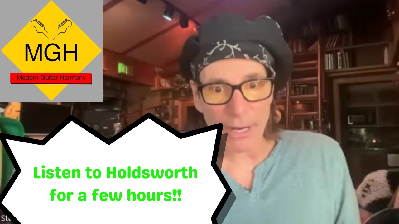 Steve Vai Guitar Chat (Wait For Holdsworth Comment)