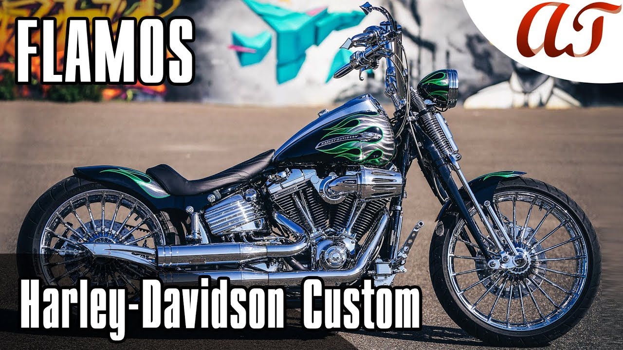 Harley-Davidson CVO Softail Springer Custom: FLAMOS * A&T Design