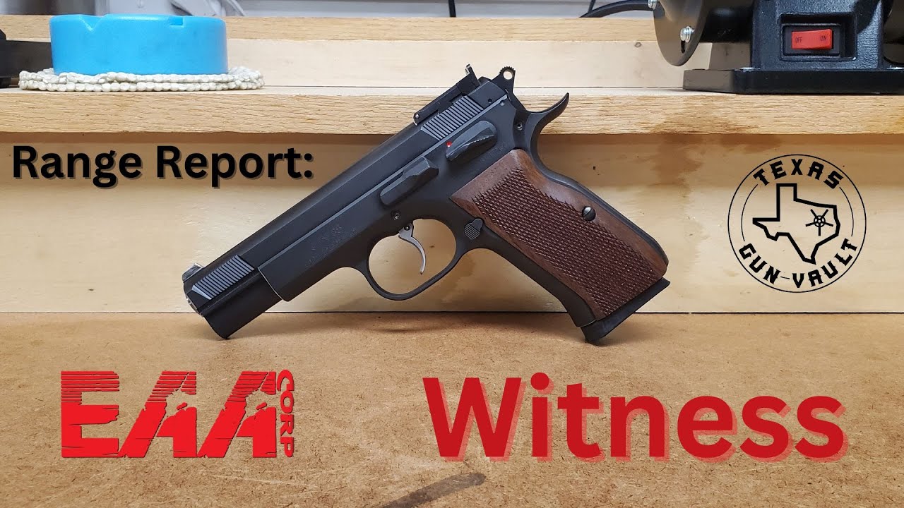 Отчет о стрельбе: EAA Witness — производство Tanfoglio (клон CZ 75 под патрон .38 Super)