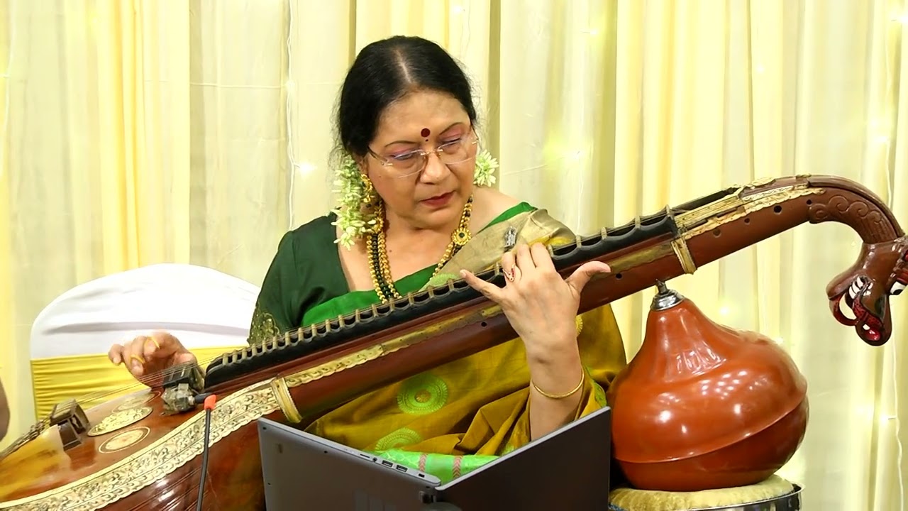 Vasantha mullai poley song on Veena by Kalaimamani Revathy Krishna 