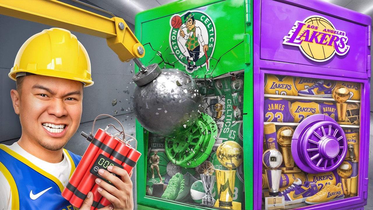 Break the $30,000 NBA Safe, You Keep What's inside!