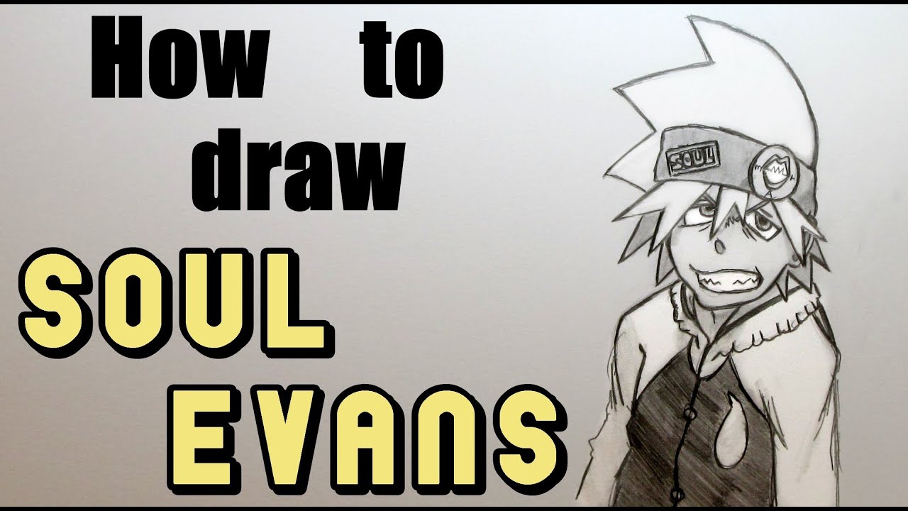 Ep. 115 How to draw Soul Evans from Soul Eater!