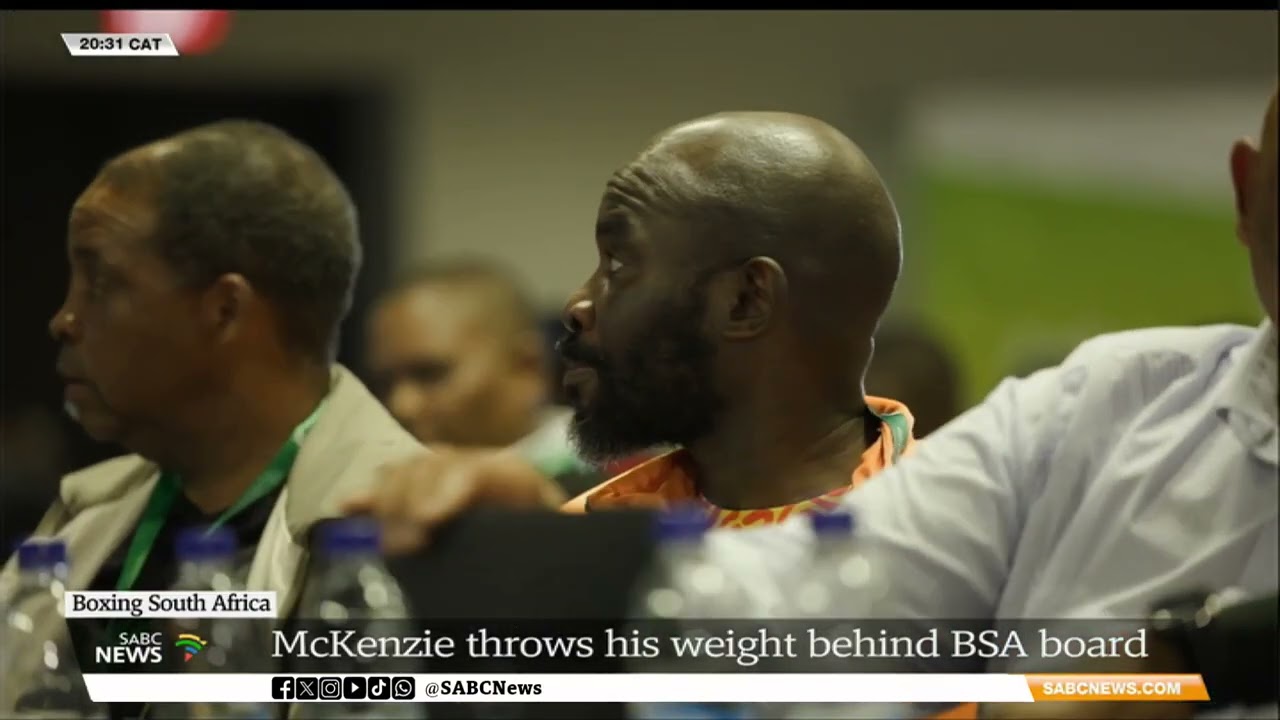 Mckenzie throws his wieght behind BSA board
