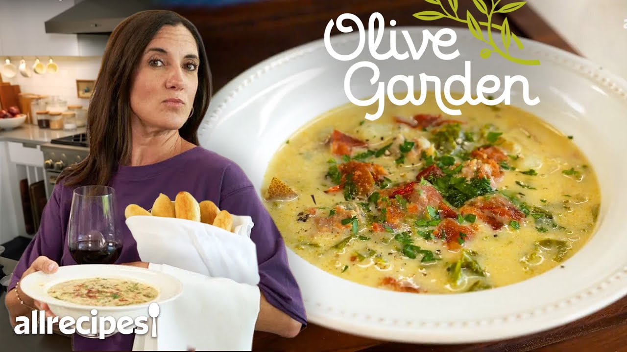 Я приготовила дома хлебные палочки, суп и салат Olive Gardens | Allrecipes