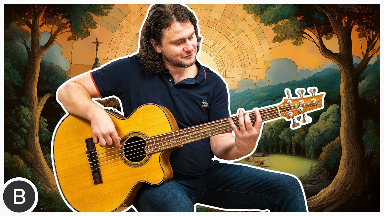 THIS ACOUSTIC BASS BLOWS MY MIND !!