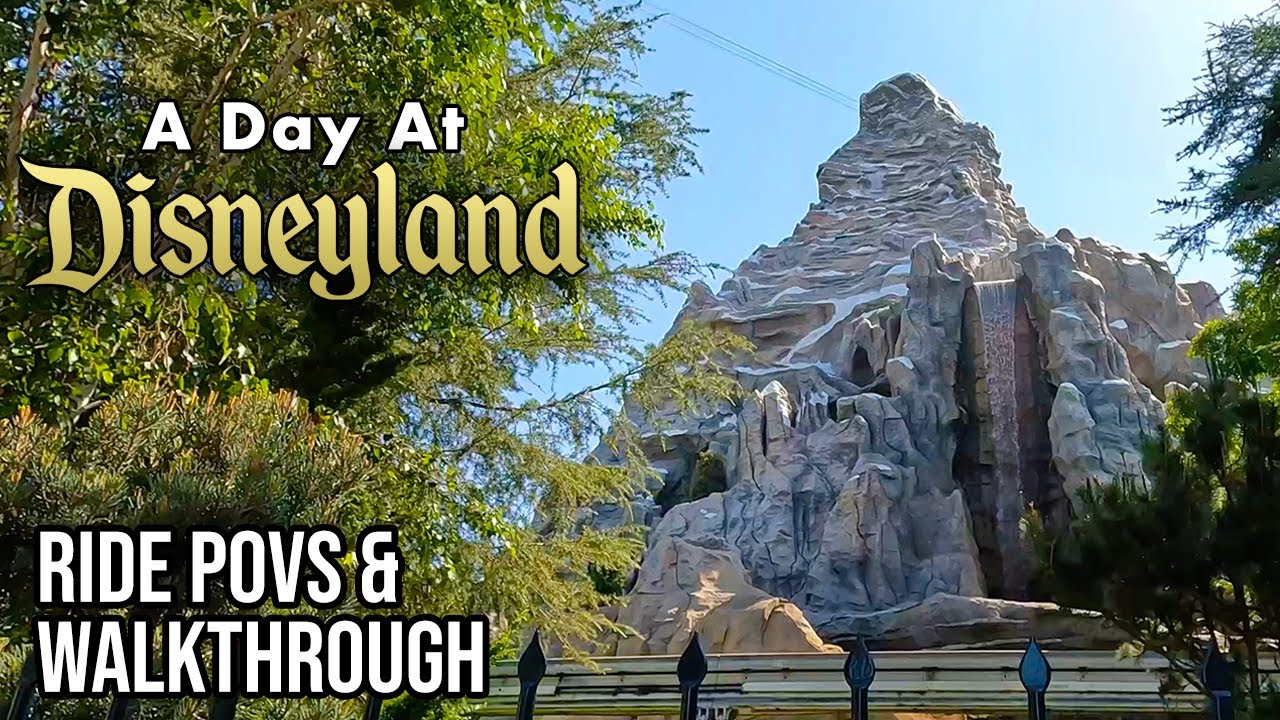 Submarine Lagoon, Storybook Land and Matterhorn: A Day at Disneyland [4K POV]