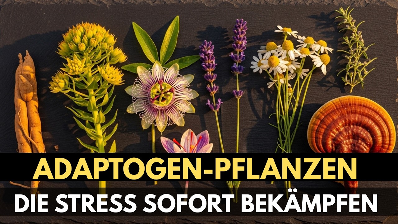 20 Adaptogen-Pflanzen, die Stress und Angst sofort bekämpfen