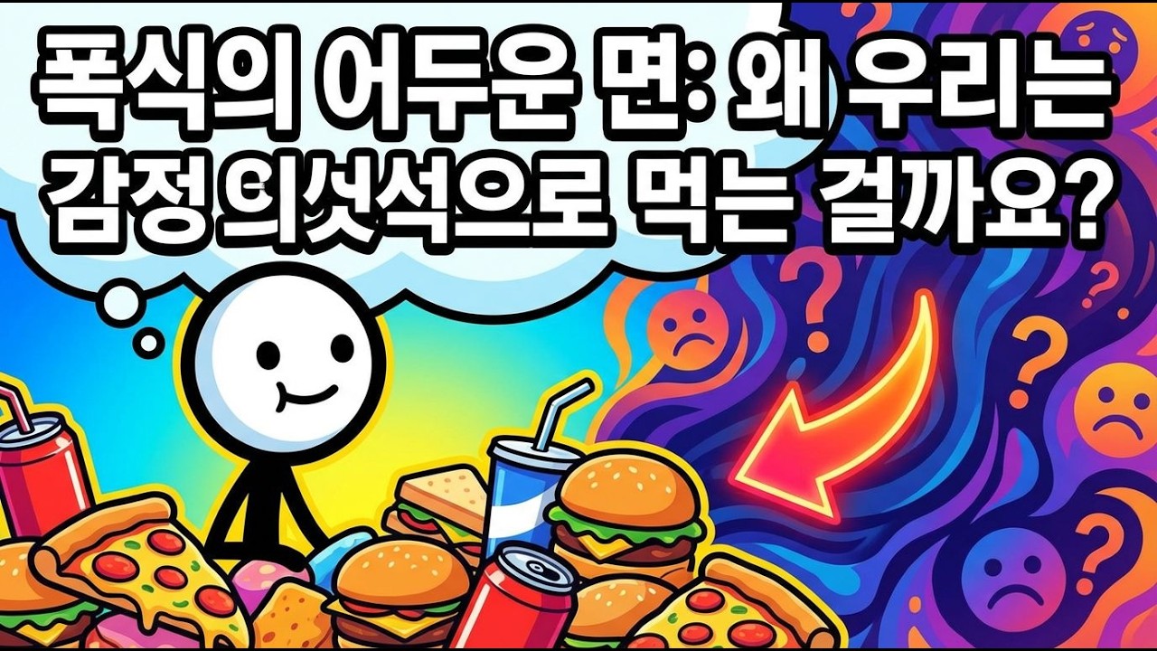 폭식의 어두운 면: 왜 우리는 감정적으로 먹는 걸까요?