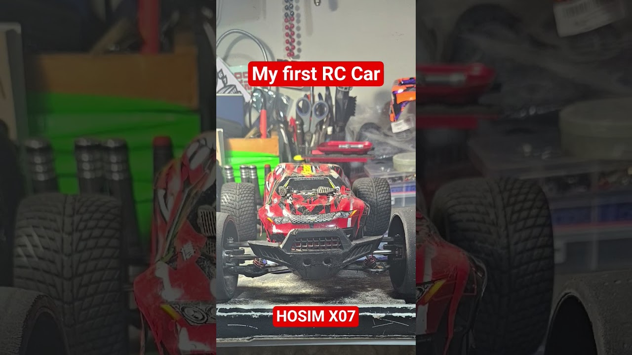 My first RC car Hosim x07 fast