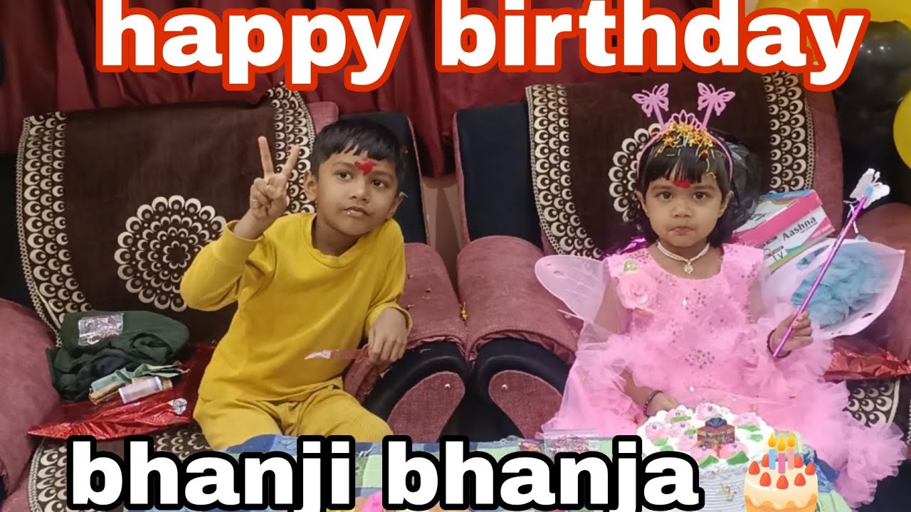 Happy birthday bhanji bhanja tasan vari Ho aap sab Man aur bhanji la birthday ke badhai Diya 🎂 🎈🎂🎂🙏👈
