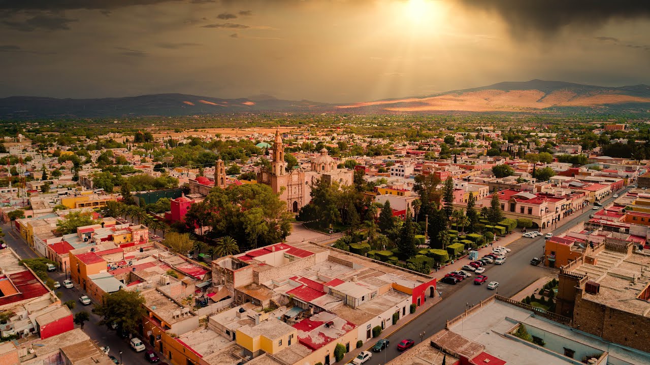 Huichapan, Hgo. Pueblo M&aacute;gico de Mexico Vista A&eacute;rea