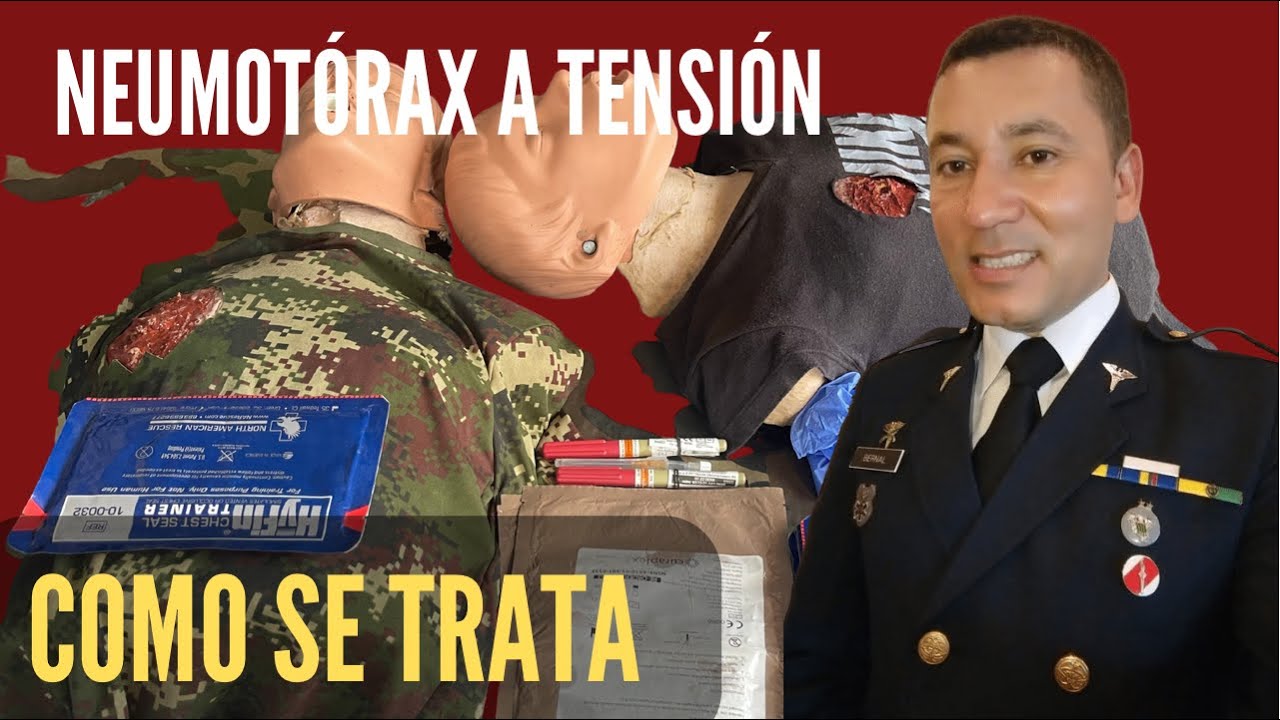 Neumotórax a tensión- una situación CRÍTICA- 🫵🏼COMO TRATARLO