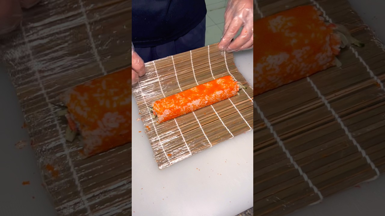How to make Perfect California rolls? #shorts #sushi #sushilife