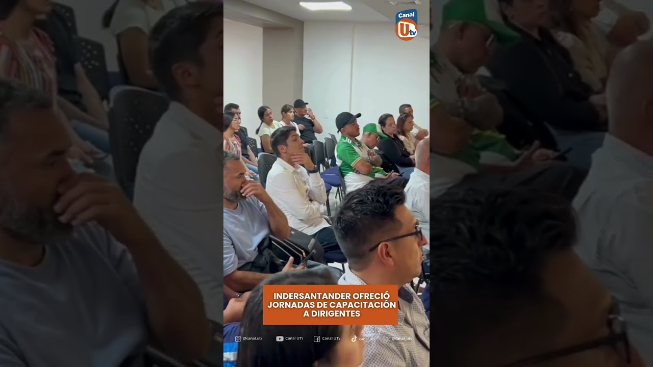 CAPACITAN A DIRIGENTES DEL DEPARTAMENTO CON APOYO DE INDERSANTANDER Y MINDEPORTE