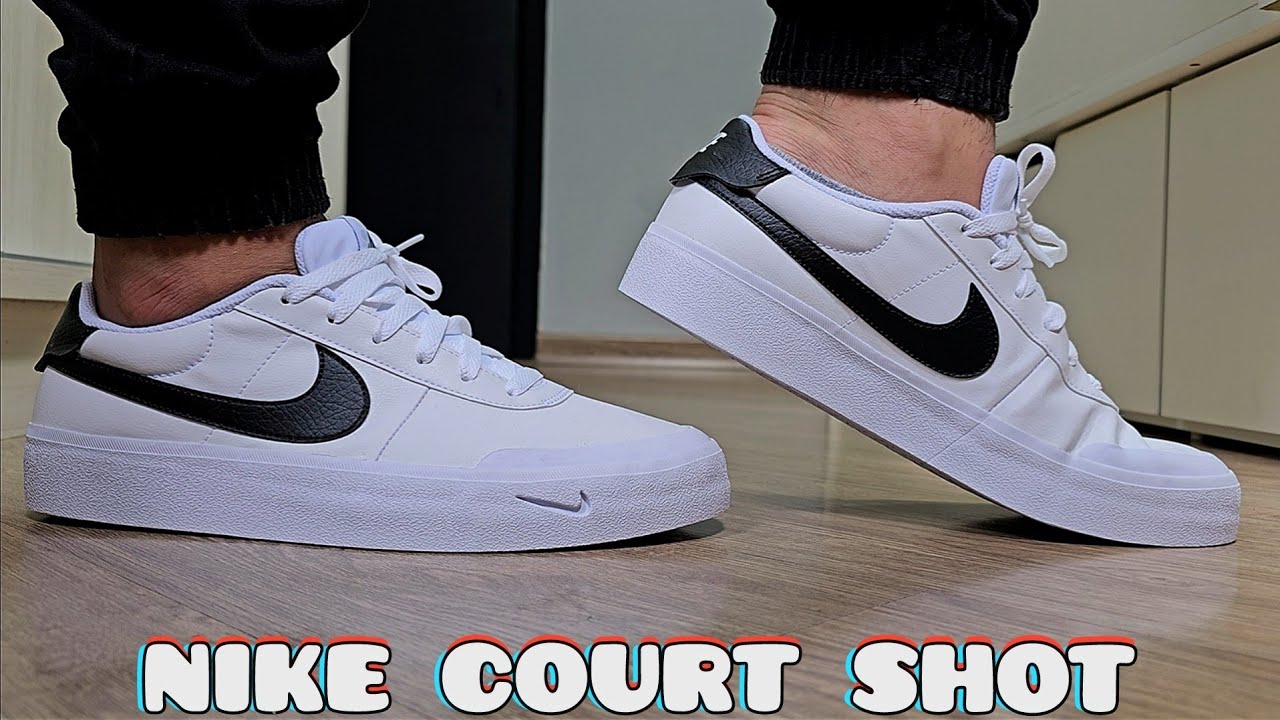 Review Do Tênis Nike Court Shot | Demonstração No pé | On  Feet | Tênis Para o Dia a Dia