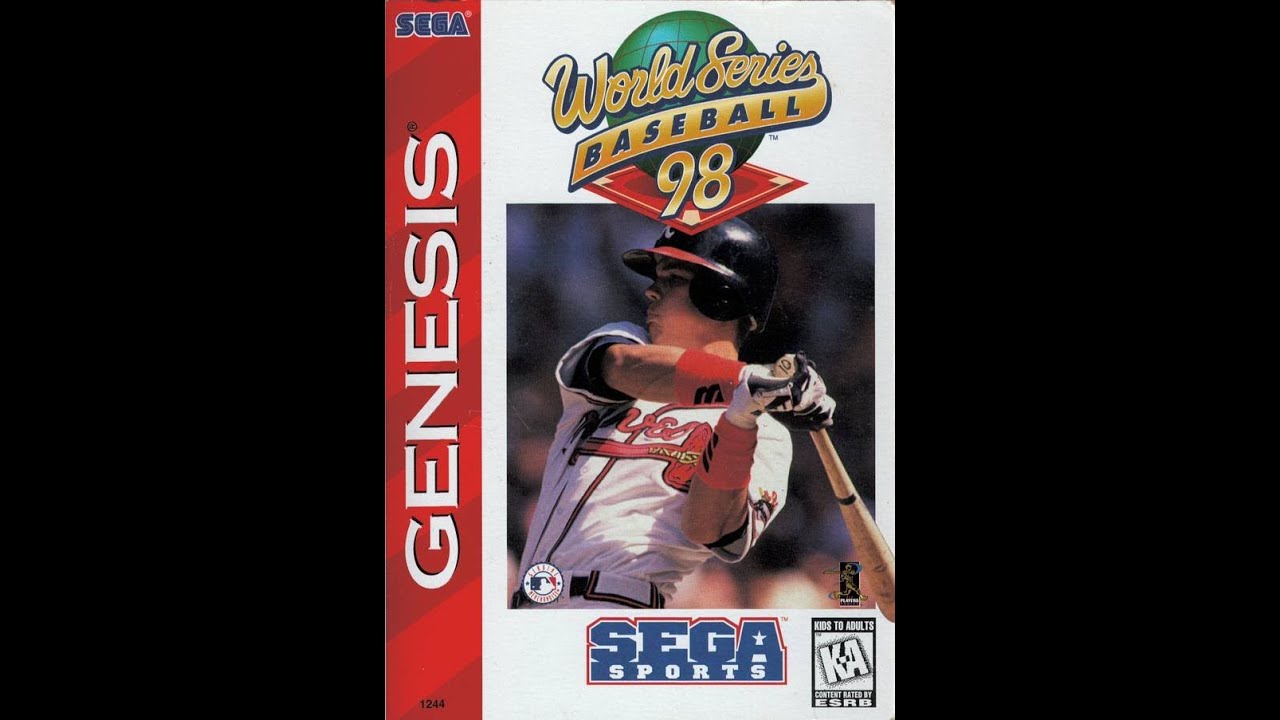 World Series Baseball '98 (Sega Genesis) - MLB Stars at MLB Legends