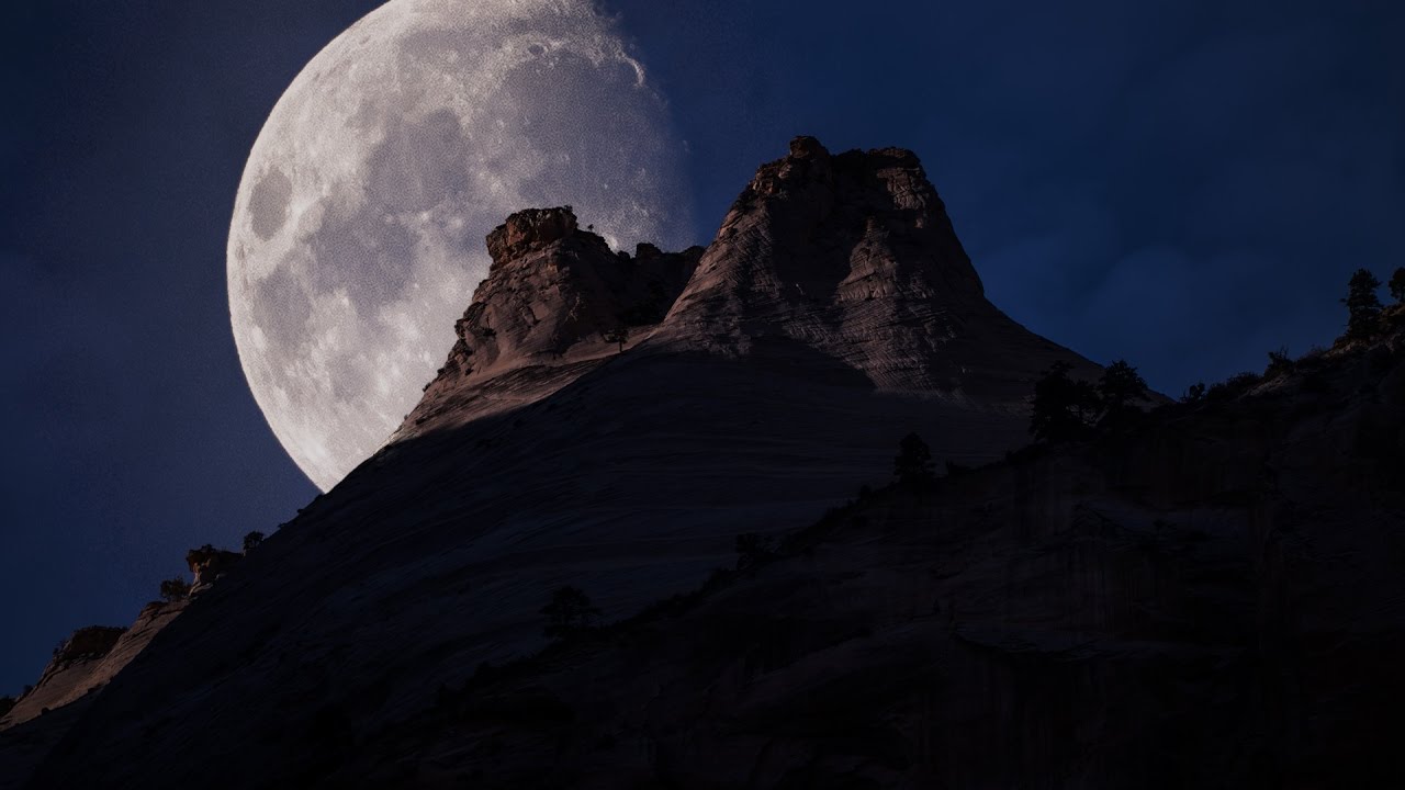 Tuto Photoshop rajouter la lune dans vos paysages !😀