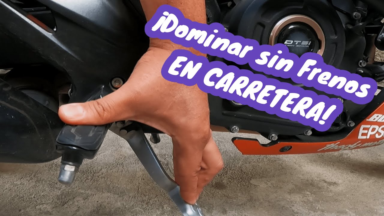 Nos quedamos sin freno trasero - Dominar 250 PT1