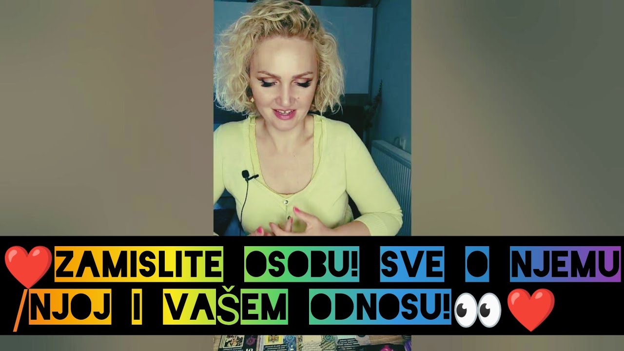 👀❤️ZAMISLITE OSOBU! SVE O NJEMU/NJOJ I VAŠEM ODNOSU!👀❤️ Tarot čitanje - Astrolog