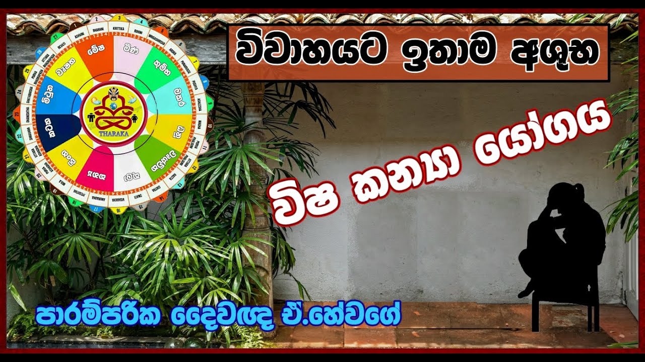 විෂ  කන්‍යා යෝගය (ජ්‍යෝතිෂ්‍ය දේශණ)