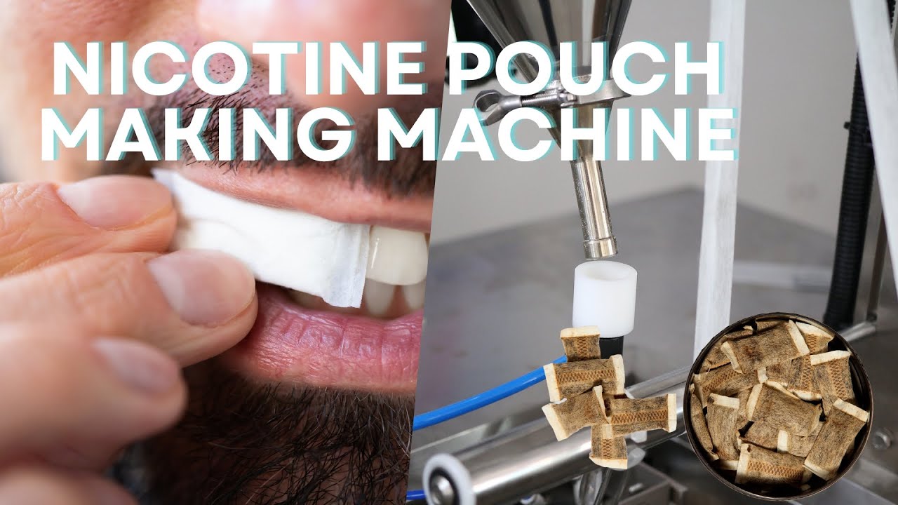 Snus Nicotine Pouch Making Machine --Jochamp Machinery